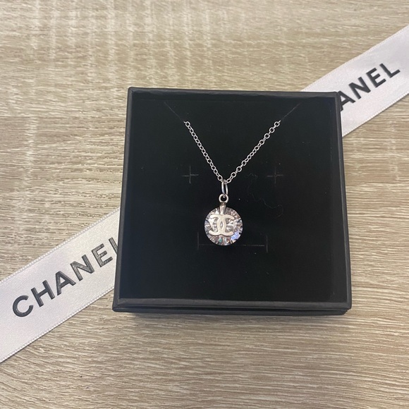 💎Delicate Authentic CHANEL Charm with 925 Silver Necklace💎 - Picture 4 of 16